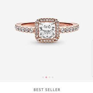 Pandora rose gold ring sold